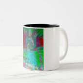 Phoenix-Steigen Zweifarbige Tasse (VorderseiteRechts)