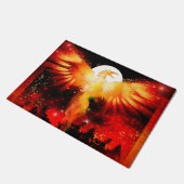 Phoenix-steigende Doormat Fußmatte (Schrägansicht)