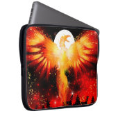 Phoenix steigende Laptop-Abdeckung Laptopschutzhülle (Vorne Rechts)