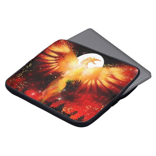 Phoenix steigende Laptop-Abdeckung Laptopschutzhülle (Vorne Oben)