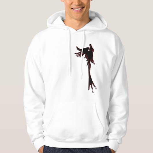Phoenix steigender Hoodie (Vorderseite)