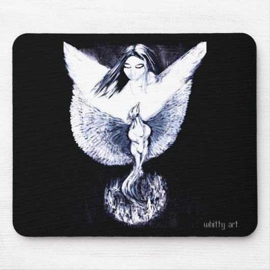 PHOENIX STEIGENDES Mousepad (Vorne)