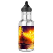 Phoenix steigt über Wasser Edelstahlflasche (Rechts)