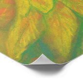 Phoenix Sun Bird Woman Goddess Fantasy Surrealismu Poster (Ecke)