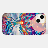 Phoenix Sunrise Case-Mate iPhone Hülle (Rückseite (Horizontal))