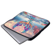Phoenix Sunrise Laptopschutzhülle (Vorne Knopf)