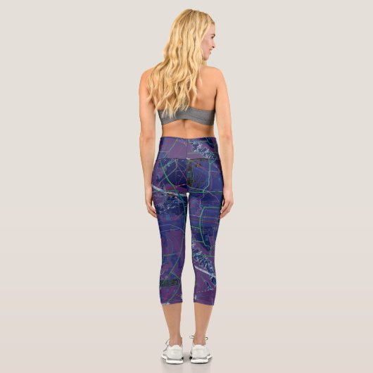 Phoenix TAC Chart Capri Leggings (Rückseite)