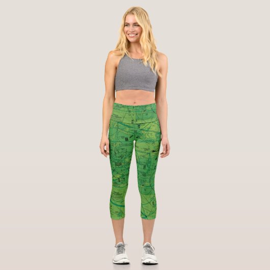 Phoenix TAC Chart Capri Leggings (Vorderseite)