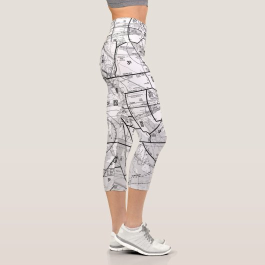 Phoenix TAC Chart Capri Leggings (Rechts)