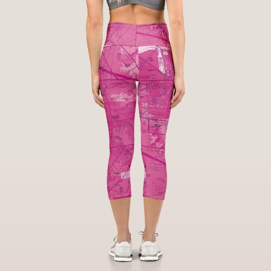 Phoenix TAC Chart Capri Leggings (Rückseite)