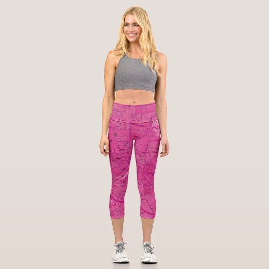 Phoenix TAC Chart Capri Leggings (Vorderseite)