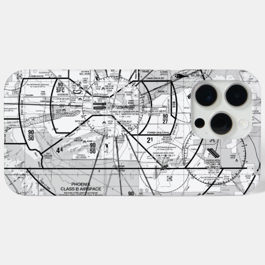 Phoenix TAC Chart Case-Mate iPhone Hülle (Rückseite (Horizontal))