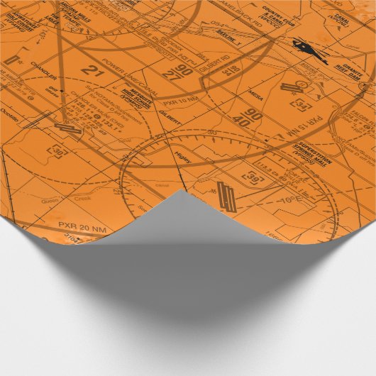 Phoenix TAC Chart Geschenkpapier (Ecke)