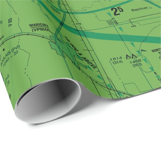 Phoenix TAC Chart Geschenkpapier (Rolleneckpunkt)