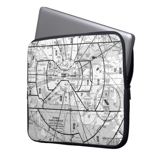 Phoenix TAC Chart Laptopschutzhülle (Vorderseite Links)