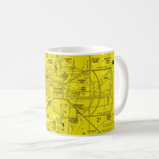 Phoenix TAC Chart Tasse - gelb (VorderseiteRechts)