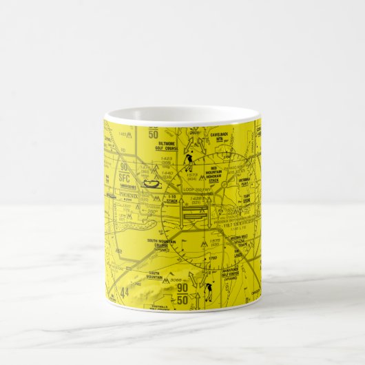 Phoenix TAC Chart Tasse - gelb (Mittel)