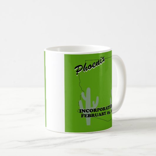 Phoenix-Tasse Kaffeetasse (VorderseiteRechts)
