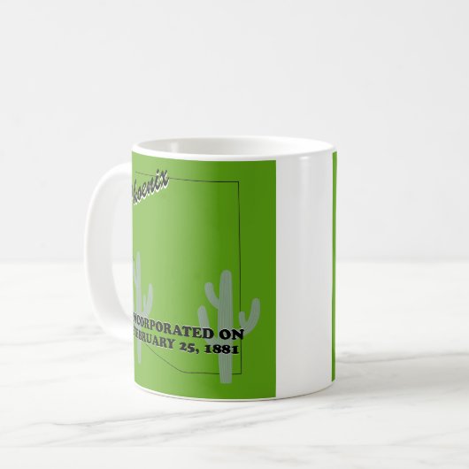 Phoenix-Tasse Kaffeetasse (Vorderseite Links)