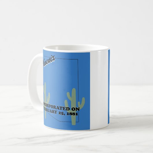 Phoenix-Tasse Kaffeetasse (Vorderseite Links)