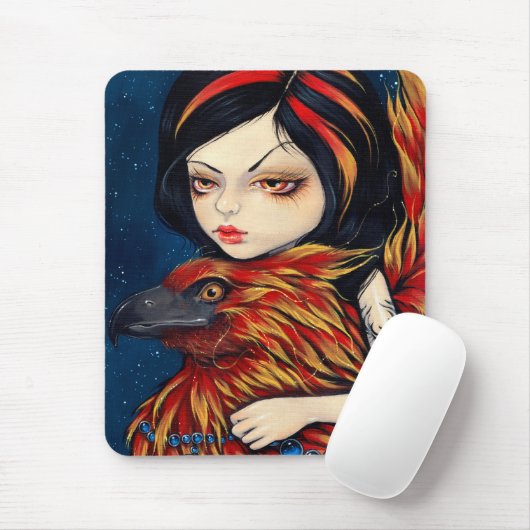 "Phoenix-Tätowierung" Mousepad (Mit Mouse)