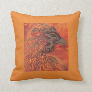 Phoenix Throw Kissen