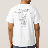 Phoenix-Totem-Shirt T-Shirt (Rückseite)