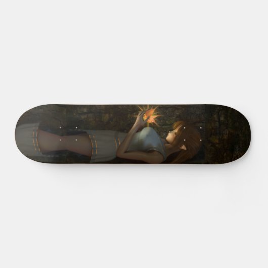 Phoenix träumt Skateboard (Horizontal)