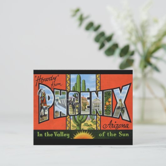 Phoenix Travel Postcard Postkarte (Stehend Vorderseite)