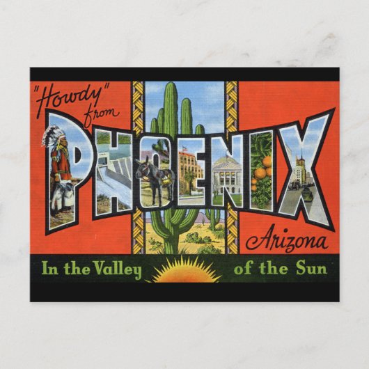 Phoenix Travel Postcard Postkarte (Vorderseite)