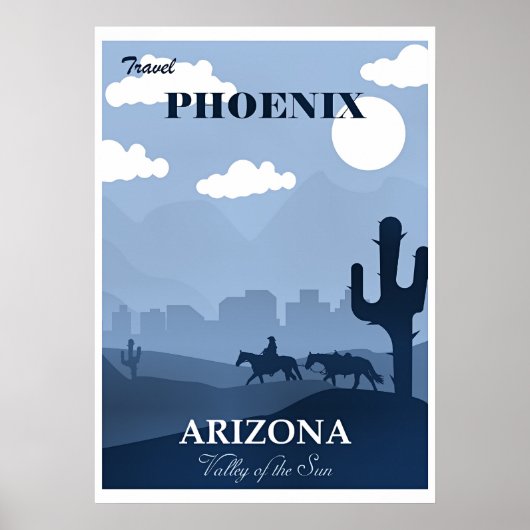 Phoenix Travel Poster (Vorne)