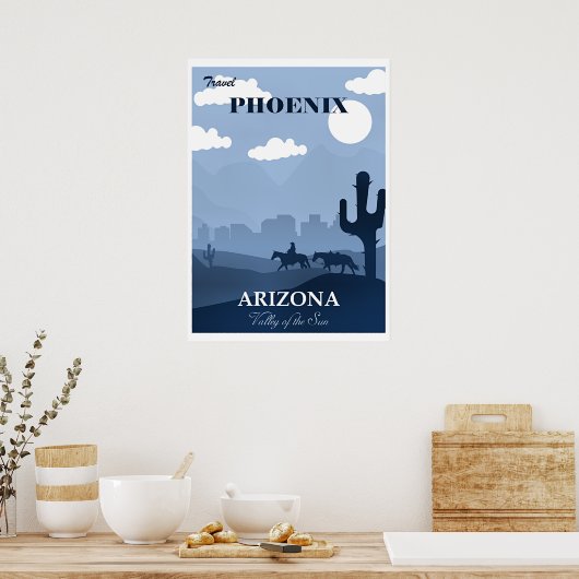 Phoenix Travel Poster (Küche)