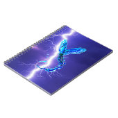 Phoenix und Blitze Notizblock (Linke Seite)