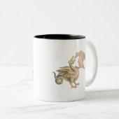 Phoenix und Drachenalchemistische Tasse (VorderseiteRechts)