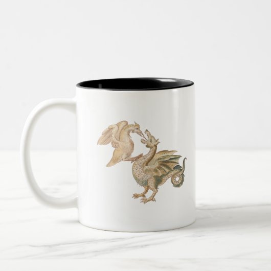 Phoenix und Drachenalchemistische Tasse (Links)