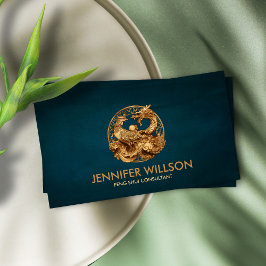 Phoenix und Drachenschmuck Visitenkarte