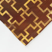 Phoenix und Dragon mit Bagua #1 Fleecedecke (Ecke)