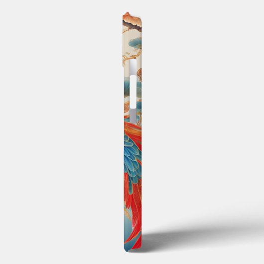 Phoenix und Lotus Case-Mate iPhone Hülle (Rückseite / Links)