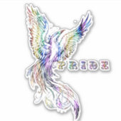 Phoenix und Stolz Aufkleber (Vorderseite)