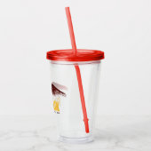 Phoenix Vingate Graphic Acryltrinkbecher (Links)