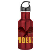 Phoenix Vingate Graphic Edelstahlflasche (Vorderseite)