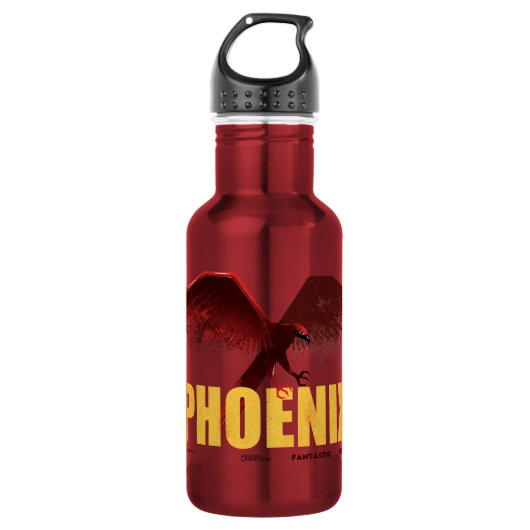 Phoenix Vingate Graphic Edelstahlflasche (Vorderseite)