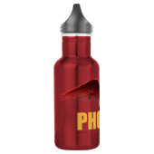 Phoenix Vingate Graphic Edelstahlflasche (Links)
