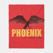 Phoenix Vingate Graphic Fleecedecke (Vorderseite)