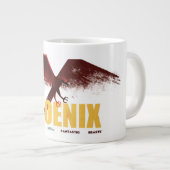 Phoenix Vingate Graphic Jumbo-Tasse (Vorderseite Rechts)