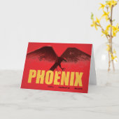 Phoenix Vingate Graphic Karte (Gelbe Blume)