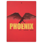 Phoenix Vingate Graphic Klemmbrett (Rückseite)