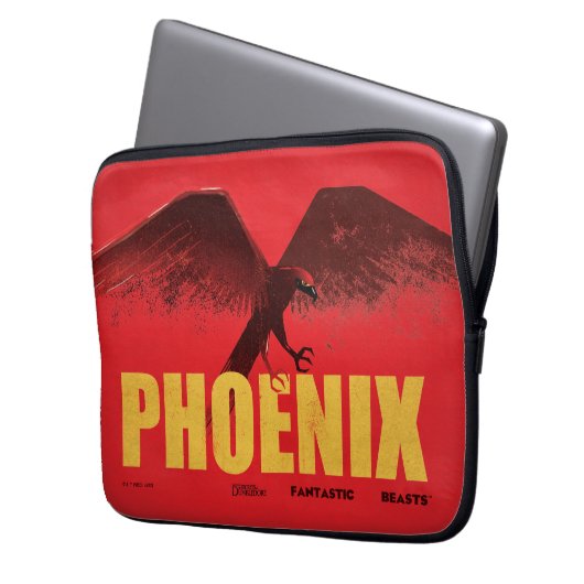 Phoenix Vingate Graphic Laptopschutzhülle (Vorderseite Links)