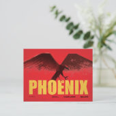 Phoenix Vingate Graphic Postkarte (Stehend Vorderseite)