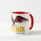 Phoenix Vingate Graphic Tasse (VorderseiteRechts)